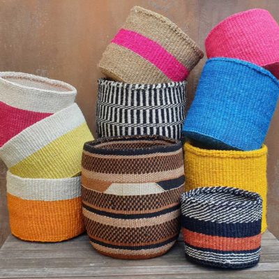 Hand Wooven Planter Baskets