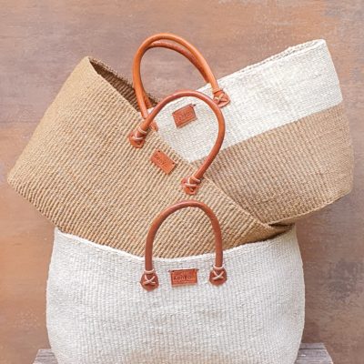 Rectangular basket bags