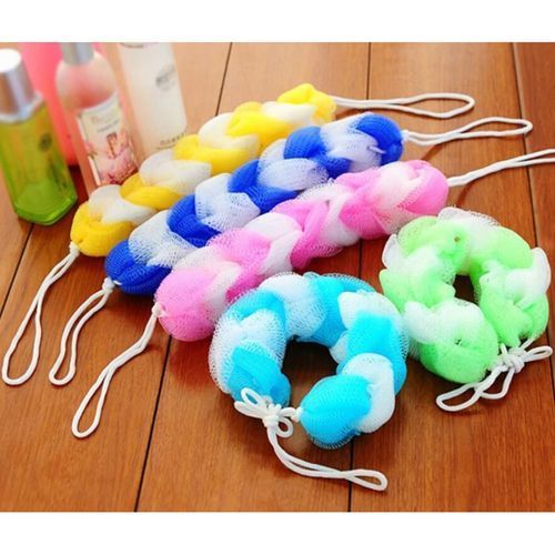 Stretching Loofah Sponge Toiletries For Bathing