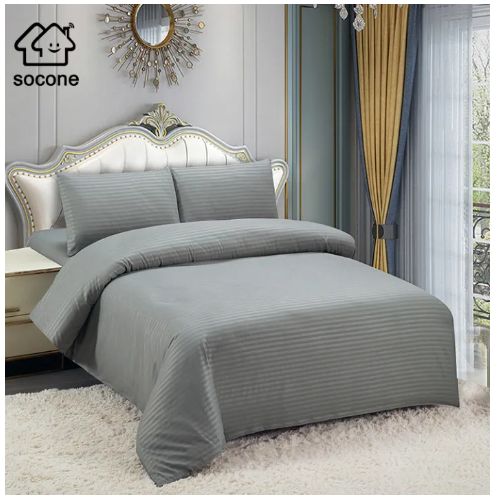 Grace Foam 6*6 4Pc Cotton Satin Double Duvet
